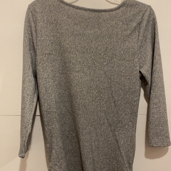 Discreet Grey Large slinky dress. Size Large - Picture 6 of 10